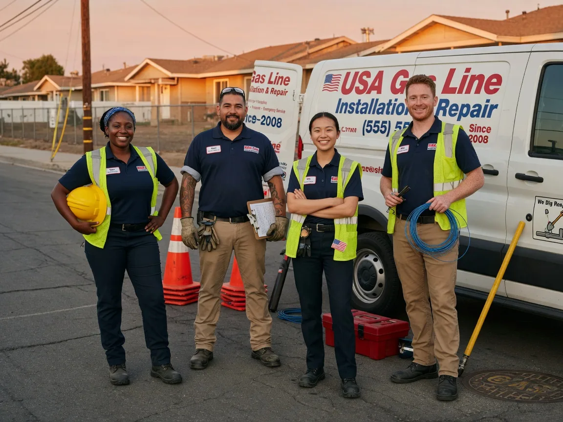 Gas Line Installation company in New River, VA